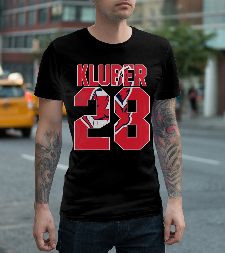 Corey Kluber 28 Cleveland Indians T-Shirt