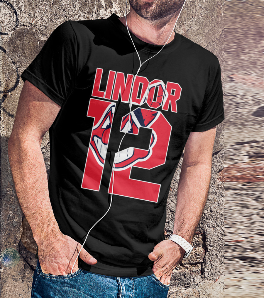 Lindor 12 Cleveland Indians T-Shirt