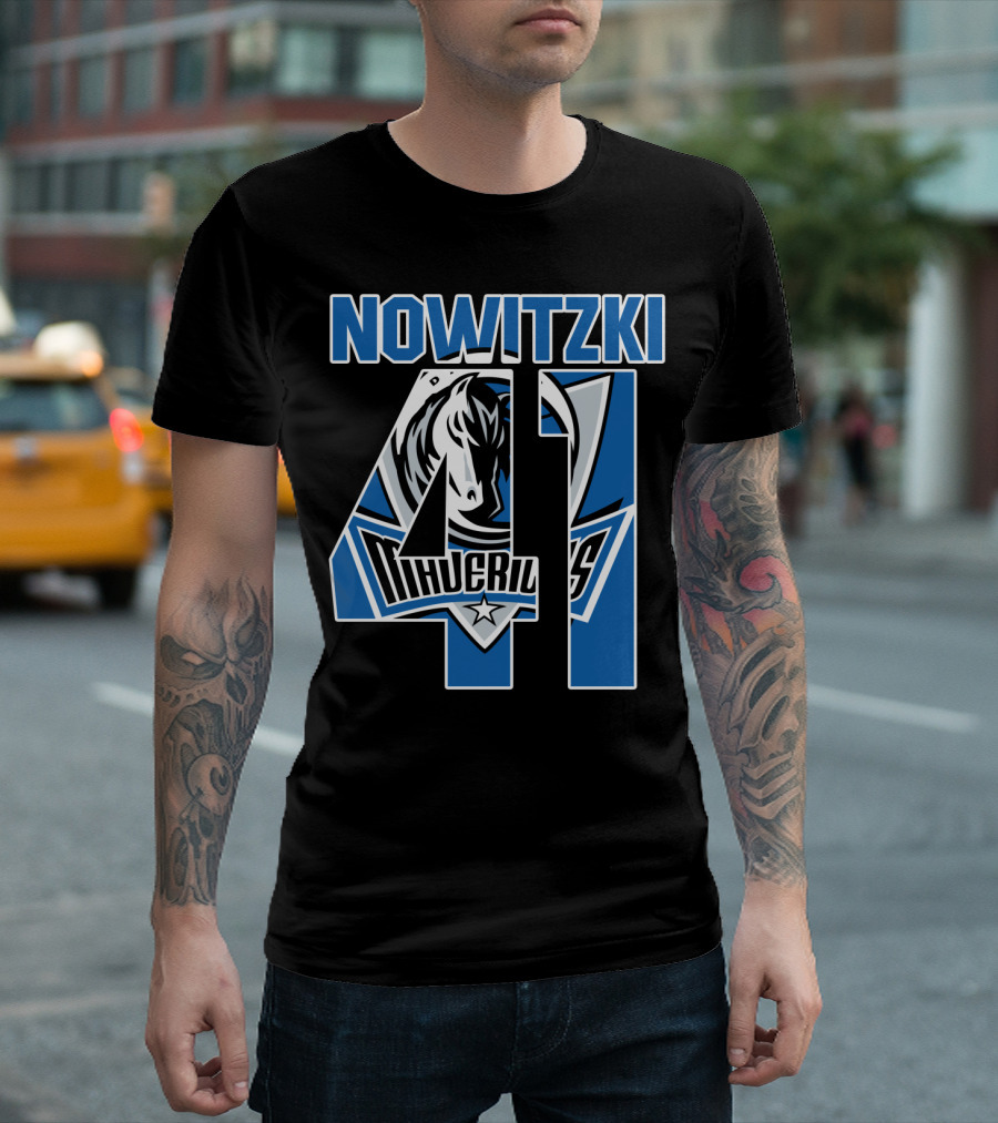 Nowitzki 41 Mavericks T-Shirt