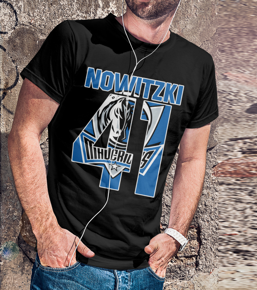 Nowitzki 41 Mavericks T-Shirt
