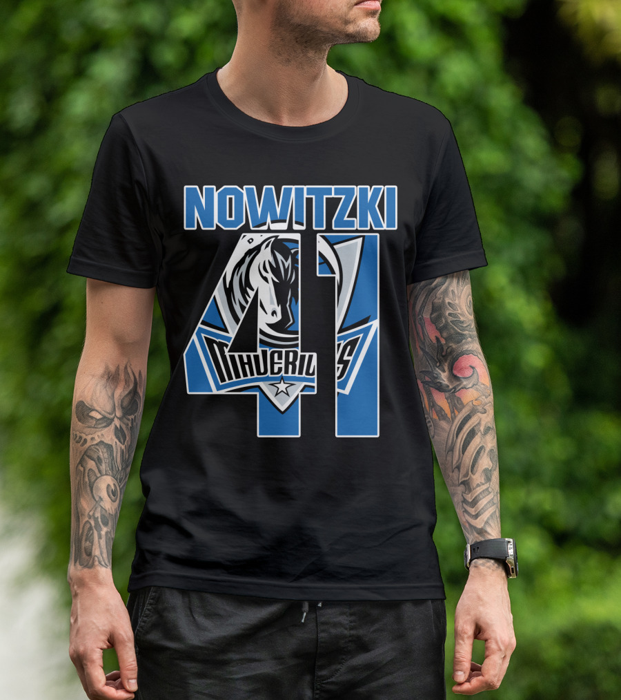 Nowitzki 41 Mavericks T-Shirt