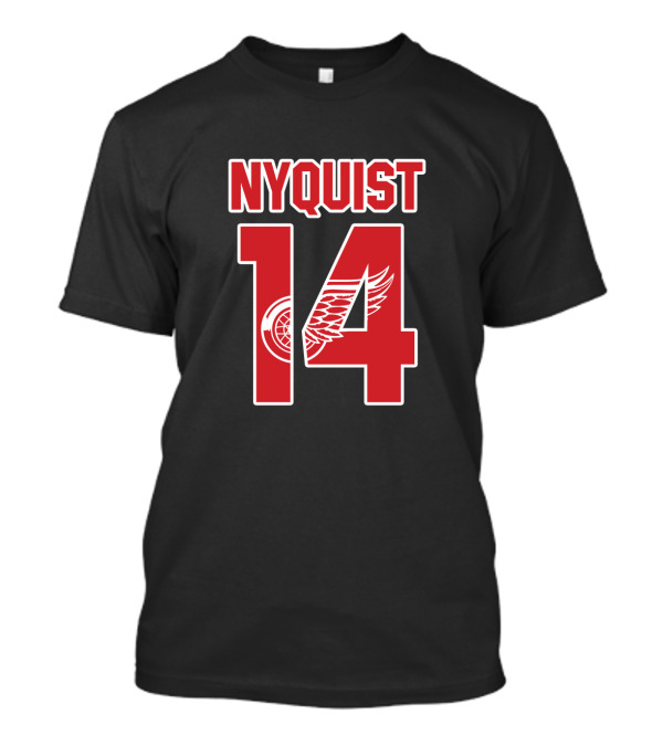 Nyquist 14 Detroit Red Wings NHL Hockey T-Shirt
