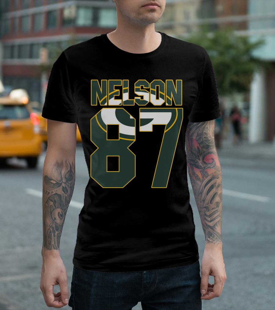 Green Bay Packers Jordy Nelson 87 Fan Gear T-Shirt