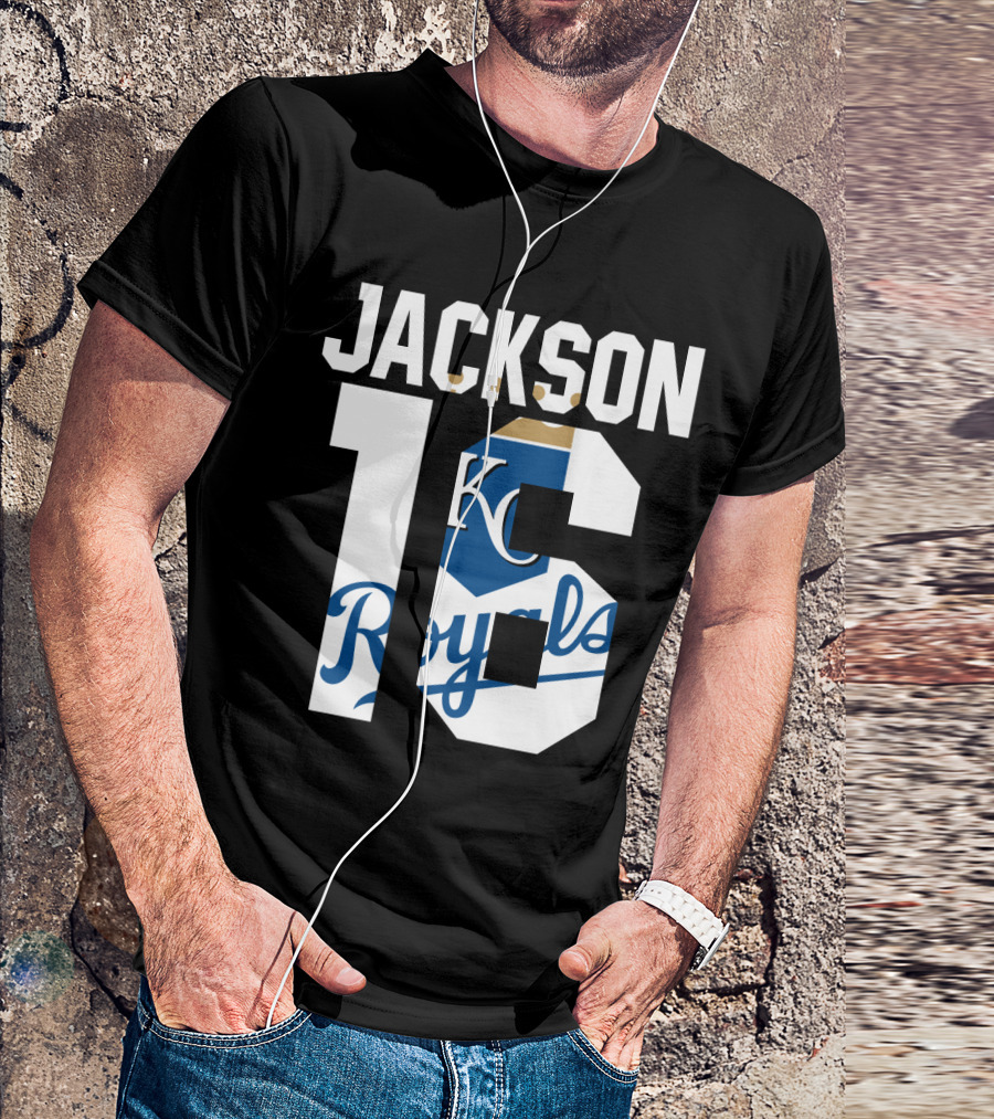 Kansas City Royals Jackson 16 KC T-Shirt