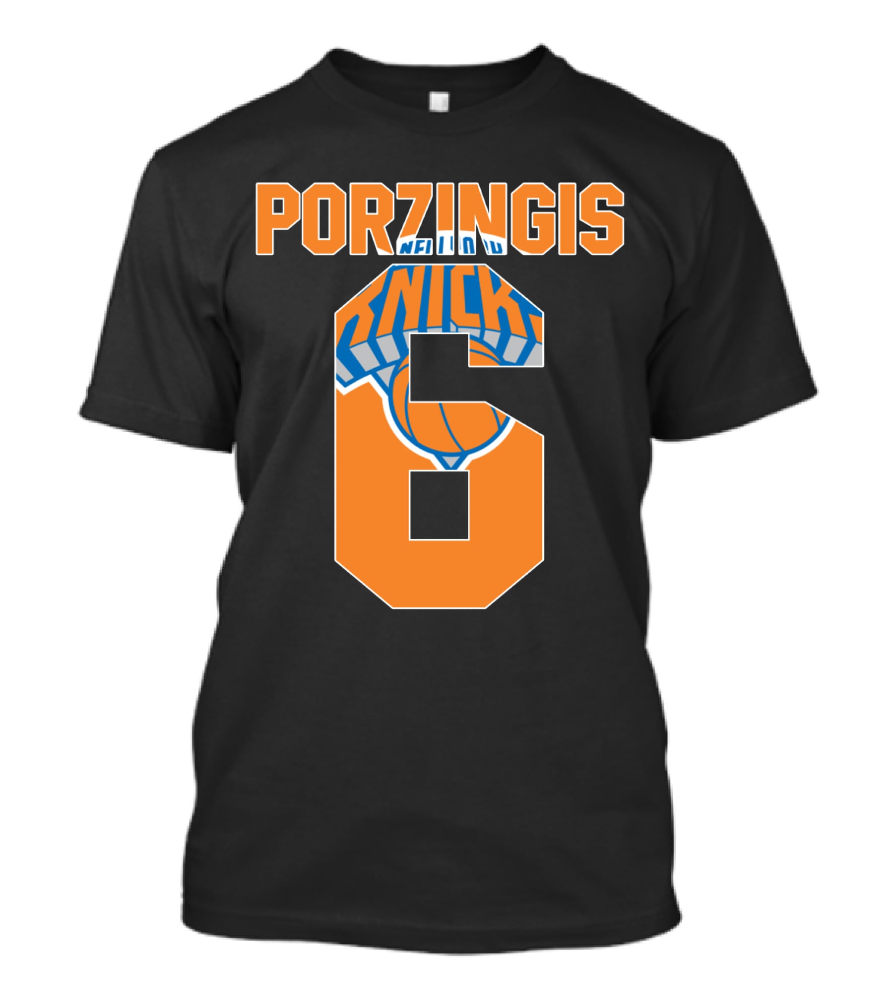 Porzingis New York Knicks Nba T-Shirt