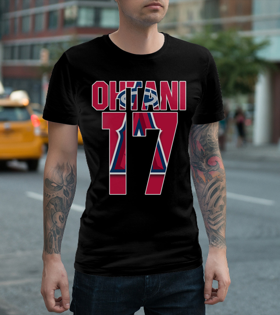 Ohtani 17 Los Angeles Angels Iconic T-Shirt