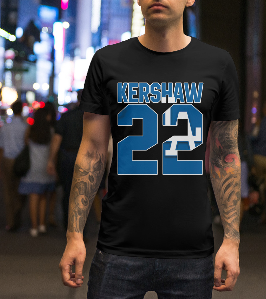 Kershaw 22 Los Angeles Dodgers Clayton Kershaw T-Shirt