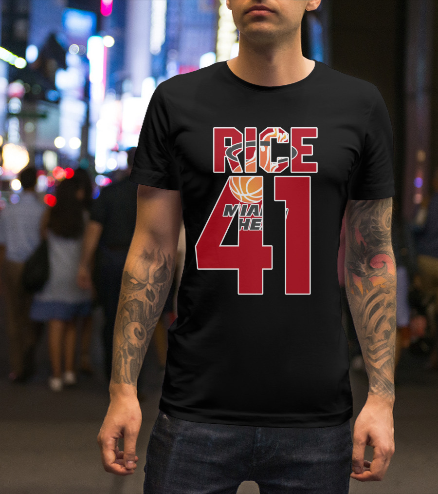 Glen Rice 41 Miami Heat Basketball Fan Essential T-Shirt