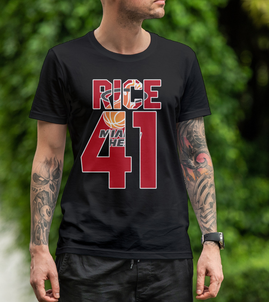 Glen Rice 41 Miami Heat Basketball Fan Essential T-Shirt