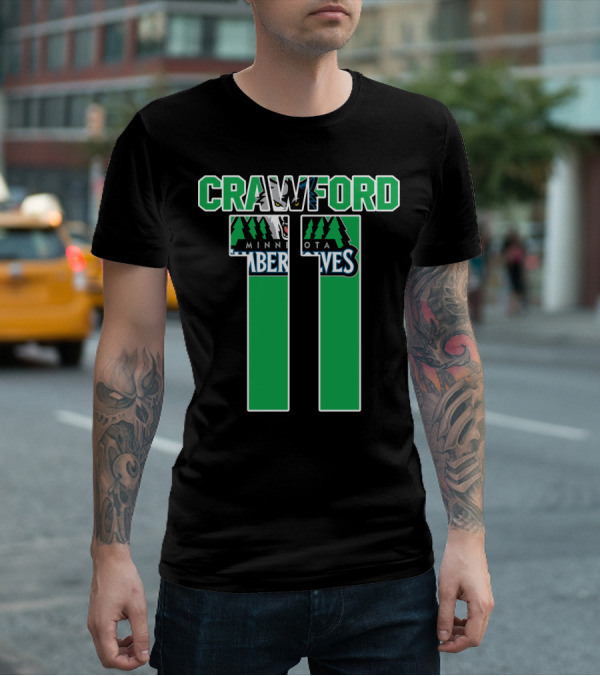 Crawford 11 Minnesota Timberwolves T-Shirt