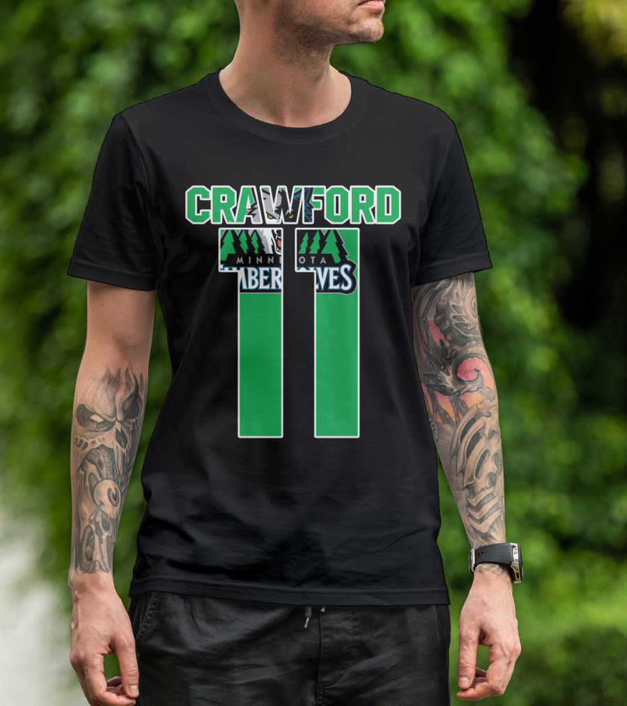 Crawford 11 Minnesota Timberwolves T-Shirt