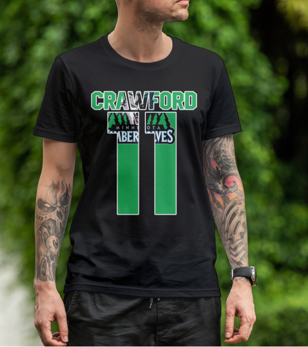 Crawford 11 Minnesota Timberwolves T-Shirt