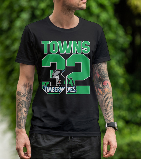 Minnesota Timberwolves Karl Anthony Towns T-Shirt