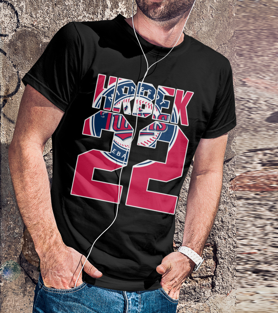 Minnesota Twins Kent Hrbek 22 Baseball Team T-Shirt