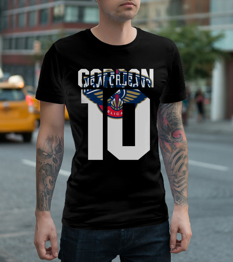 New Orleans Pelicans Eric Gordon 10 Nba Basketball T-Shirt