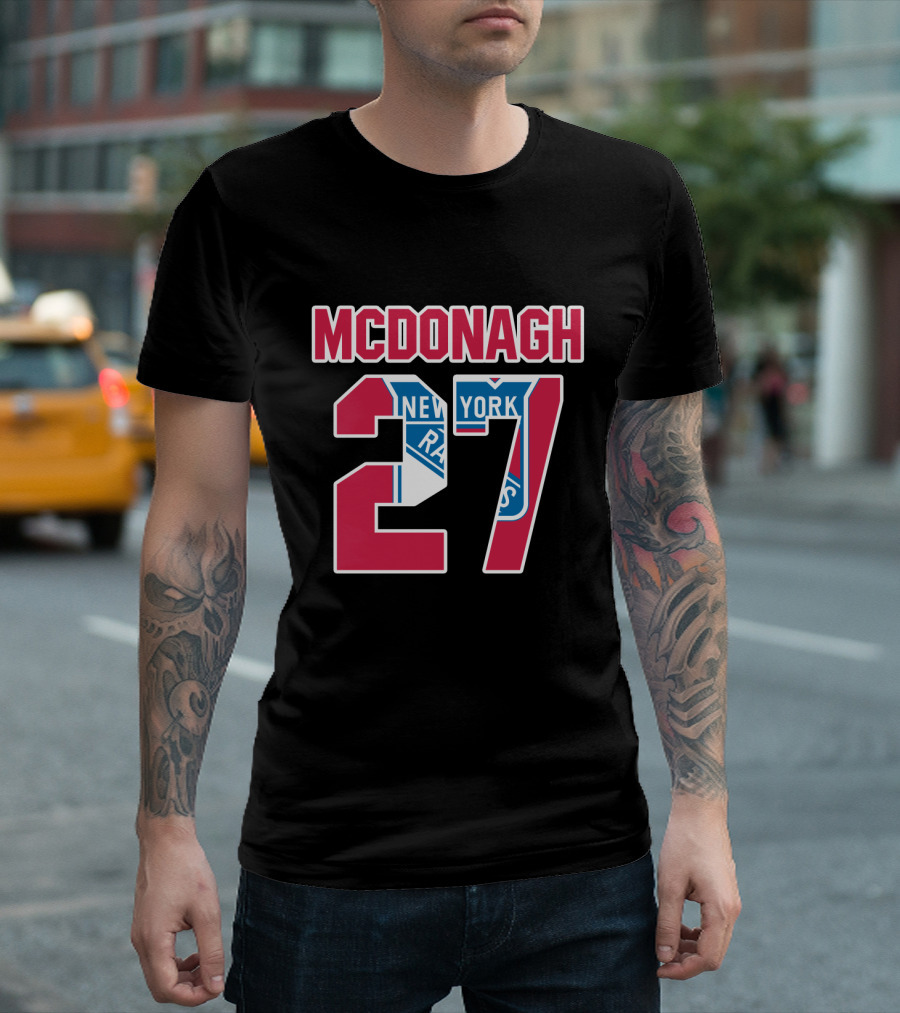 McDonagh 27 New York Rangers NHL T-Shirt