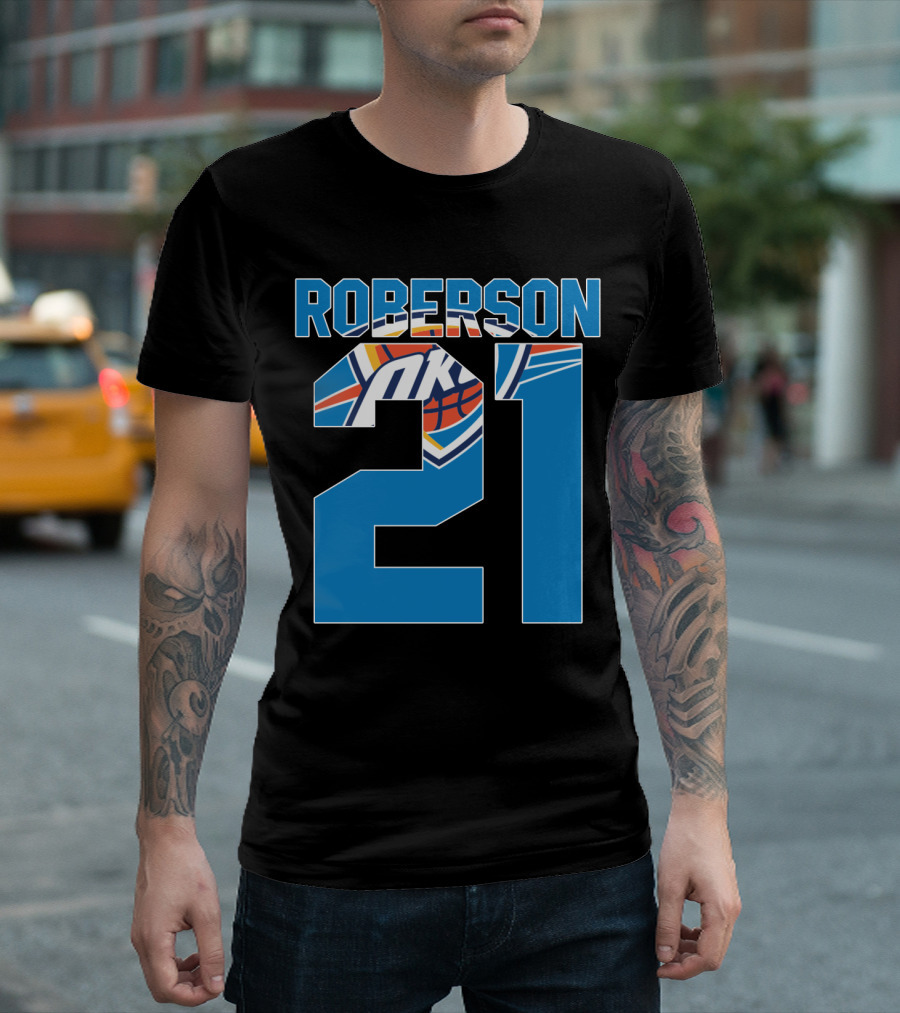 Oklahoma City Thunder Roberson 21 Nba T-Shirt