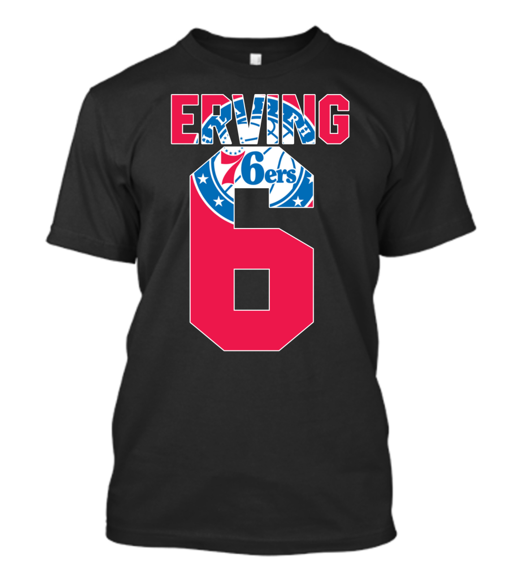 Philadelphia 76ers Erving 6 Nba T-Shirt
