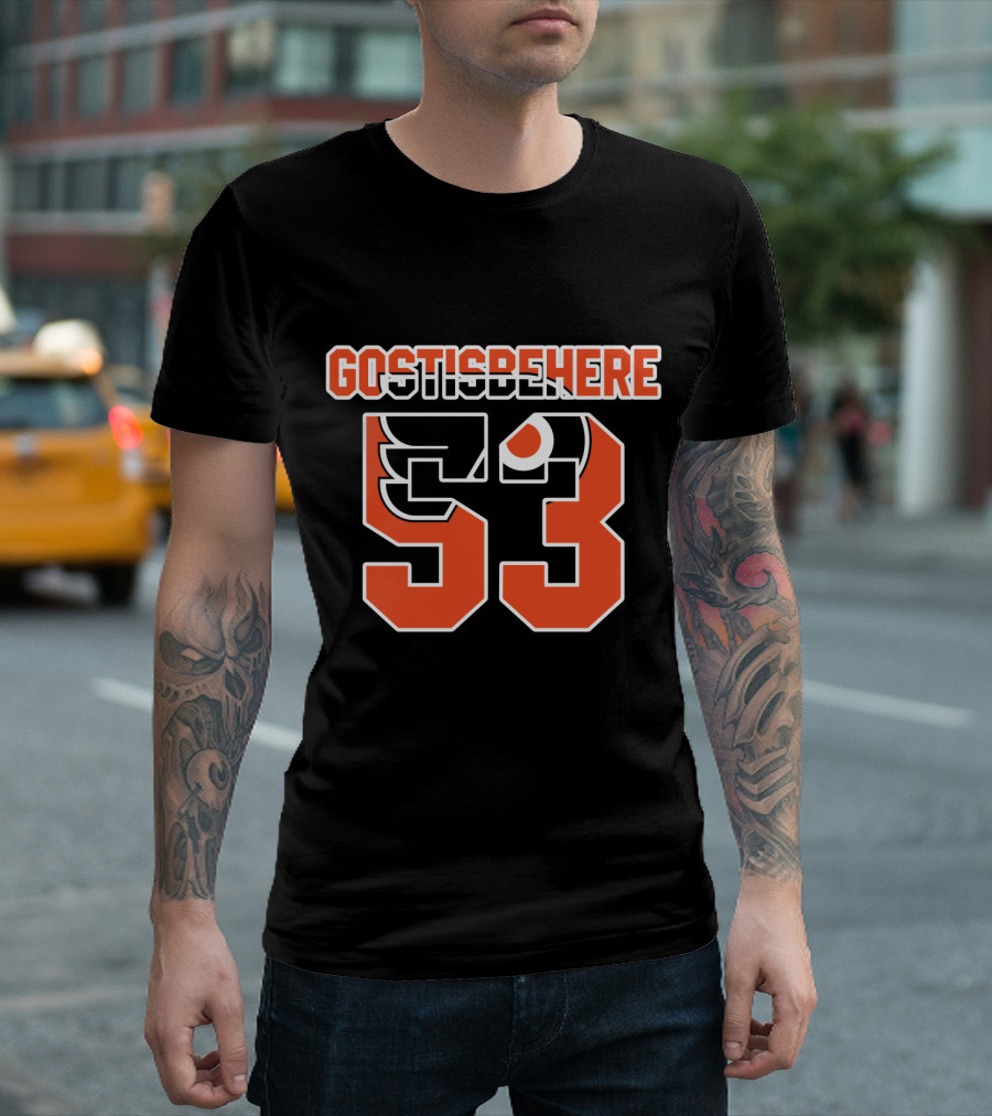 Philadelphia Flyers Gostisbehere 53 NHL T-Shirt