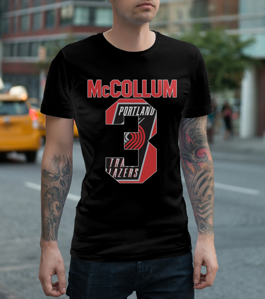 Portland Trail Blazers Mccollum 3 Nba T-Shirt