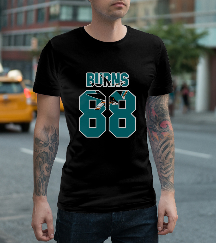 San Jose Sharks Brent Burns 88 Hockey NHL T-Shirt