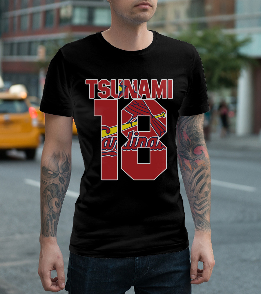 St. Louis Cardinals Tsunami 18 Carlos Martinez T-Shirt