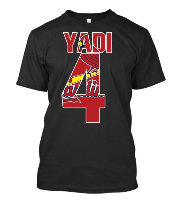 St. Louis Cardinals Yadier Molina Yadi 4 Jersey T-Shirt