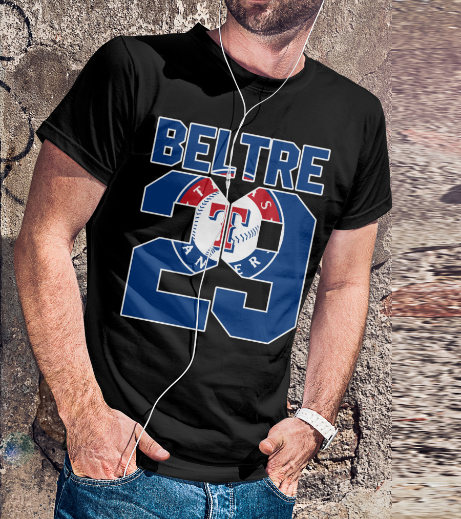 Beltre 29 Texas Rangers Baseball T-Shirt