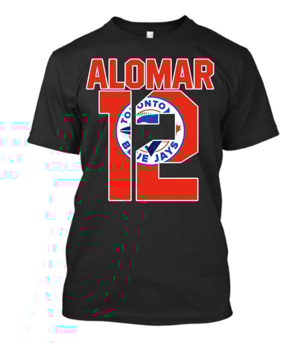 Toronto Blue Jays Alomar 12 Jersey T-Shirt