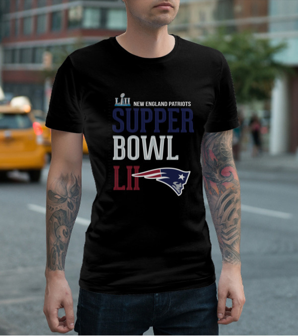 New England Patriots Super Bowl Lii Bound Nfl Patriots T-Shirt