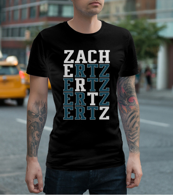 Philadelphia Eagles Zach Ertz Ertz Ertz Ertz Fan T-Shirt