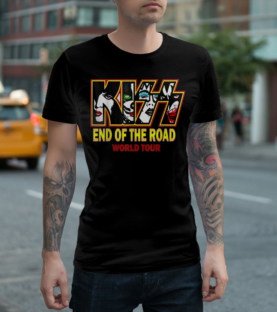 Kiss End Of The Road World Tour 2019 T-Shirt