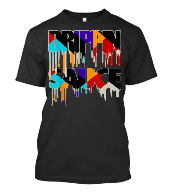 Jordan 9 Drippin Sauce Dream It Do It Bold Multicolor Drip T-Shirt