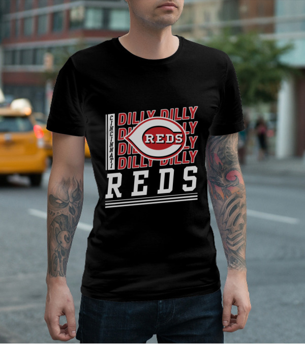 Cincinnati Reds Dilly Dilly Reds Fans Baseball T-Shirt