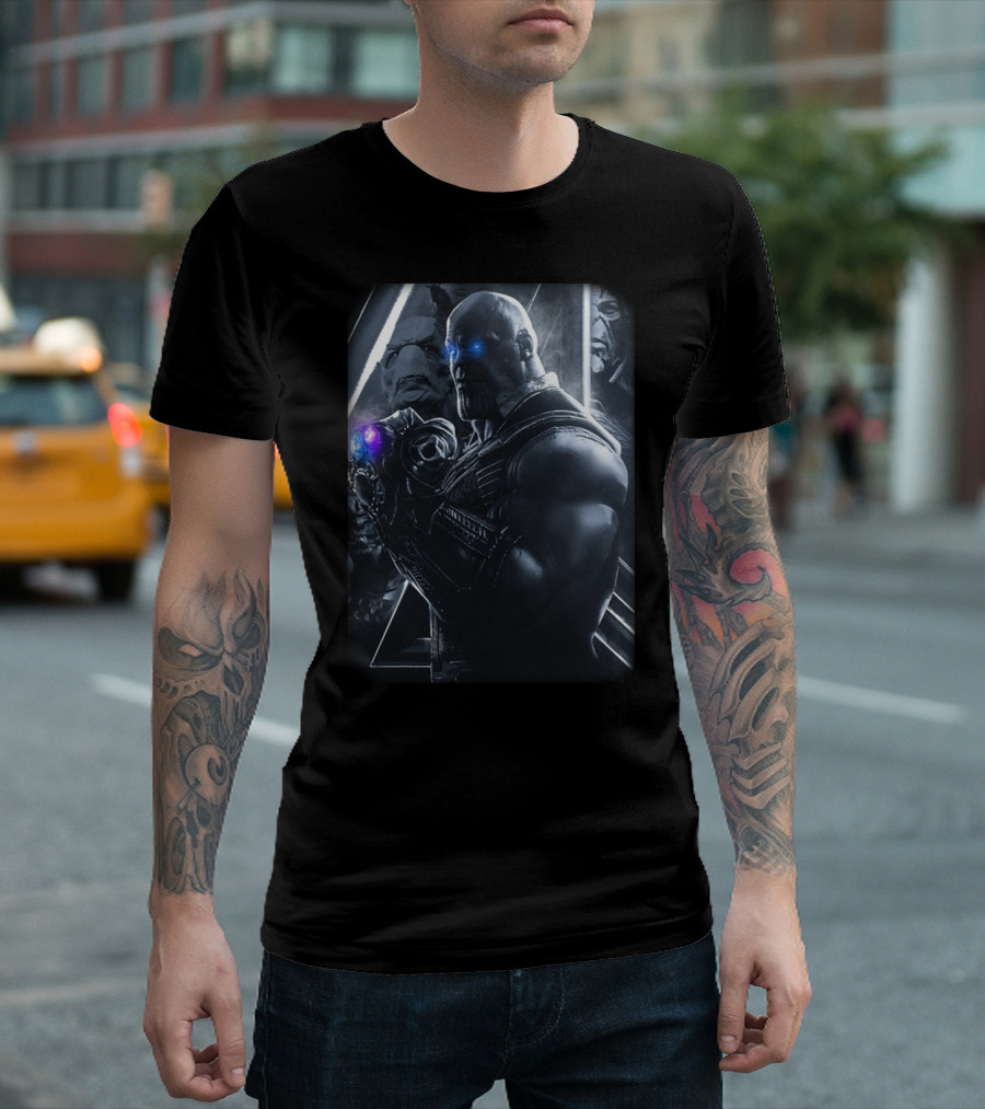 Thanos And Villains Marvel Infinity War Iconic Cosmic T-Shirt