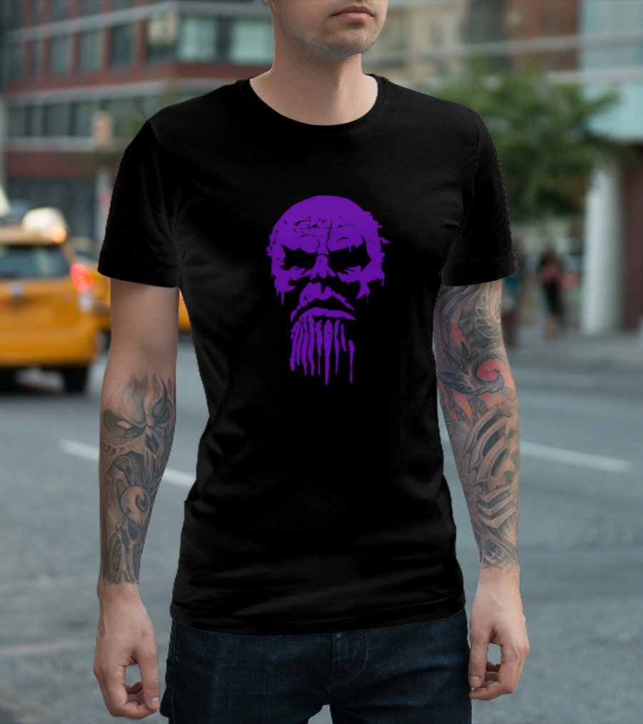 Purple Skull Punisher Thanos Mashup T-Shirt
