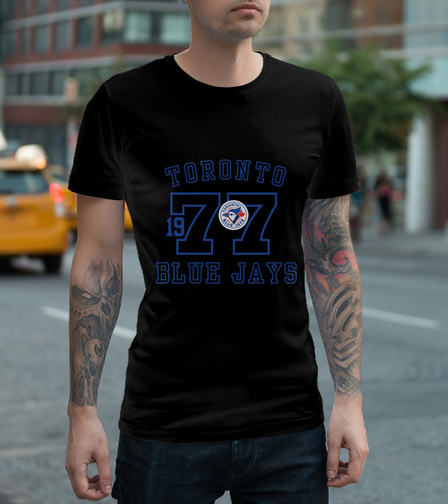 Toronto Blue Jays 1977 Vintage Logo Classic Sports T-Shirt