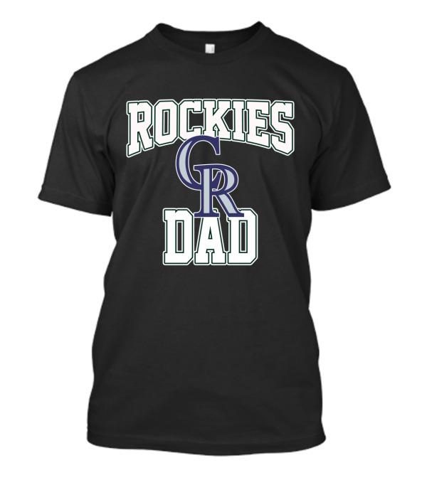 Colorado Rockies Dad Fan Appreciation Gift Top T-Shirt