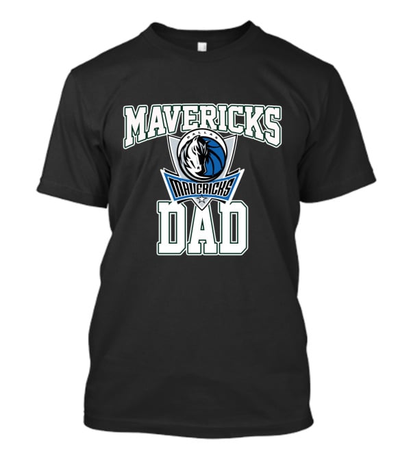 Dallas Mavericks Dad Father's Day Gift T-Shirt