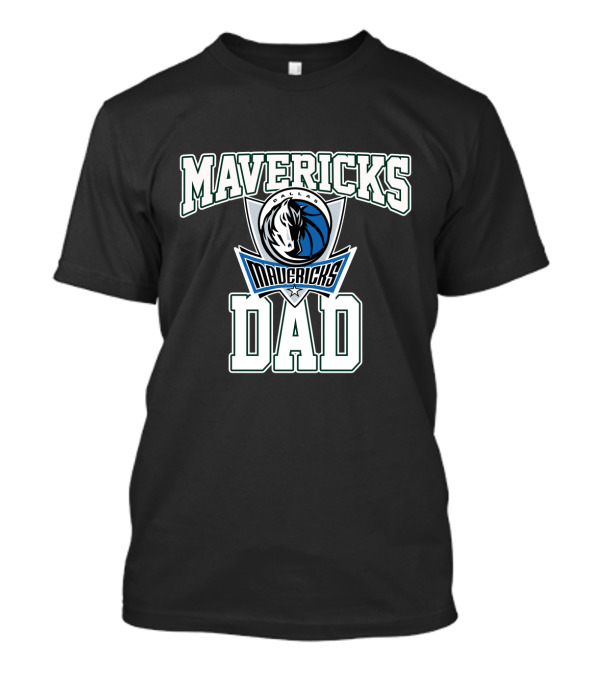 Dallas Mavericks Dad Father's Day Gift T-Shirt