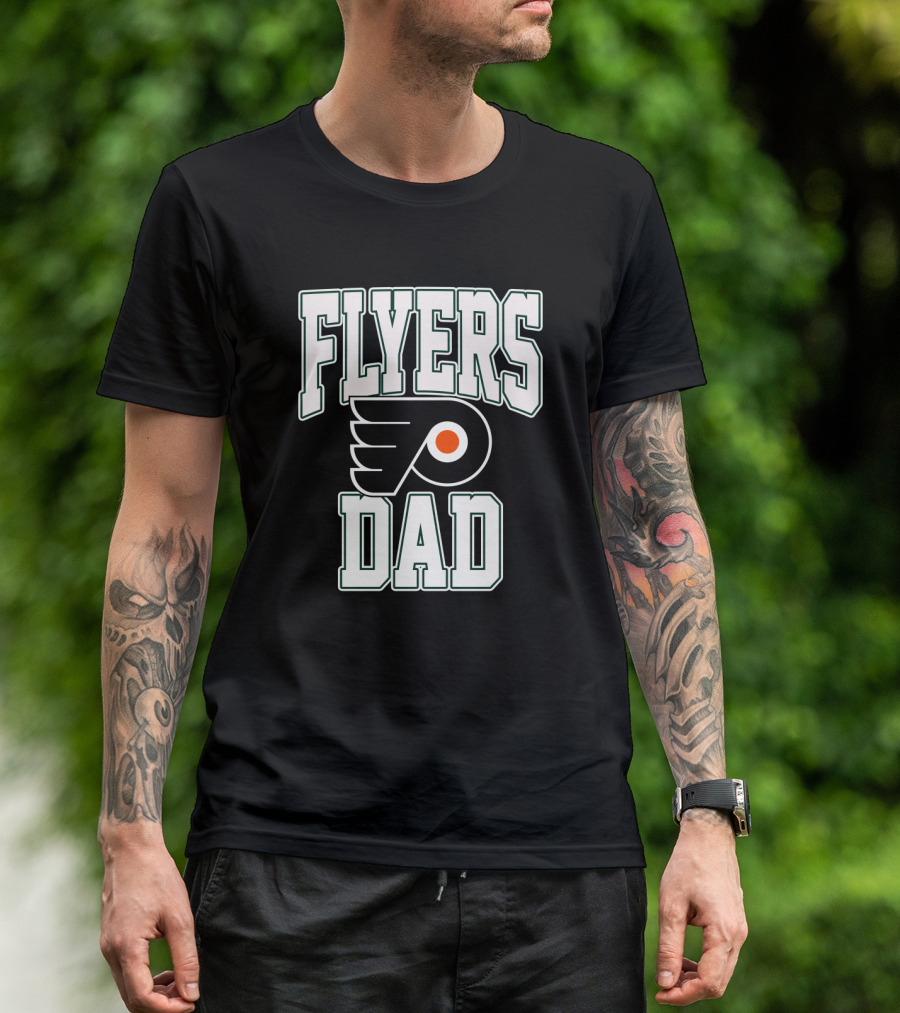 Flyers Dad Philadelphia Hockey T-Shirt