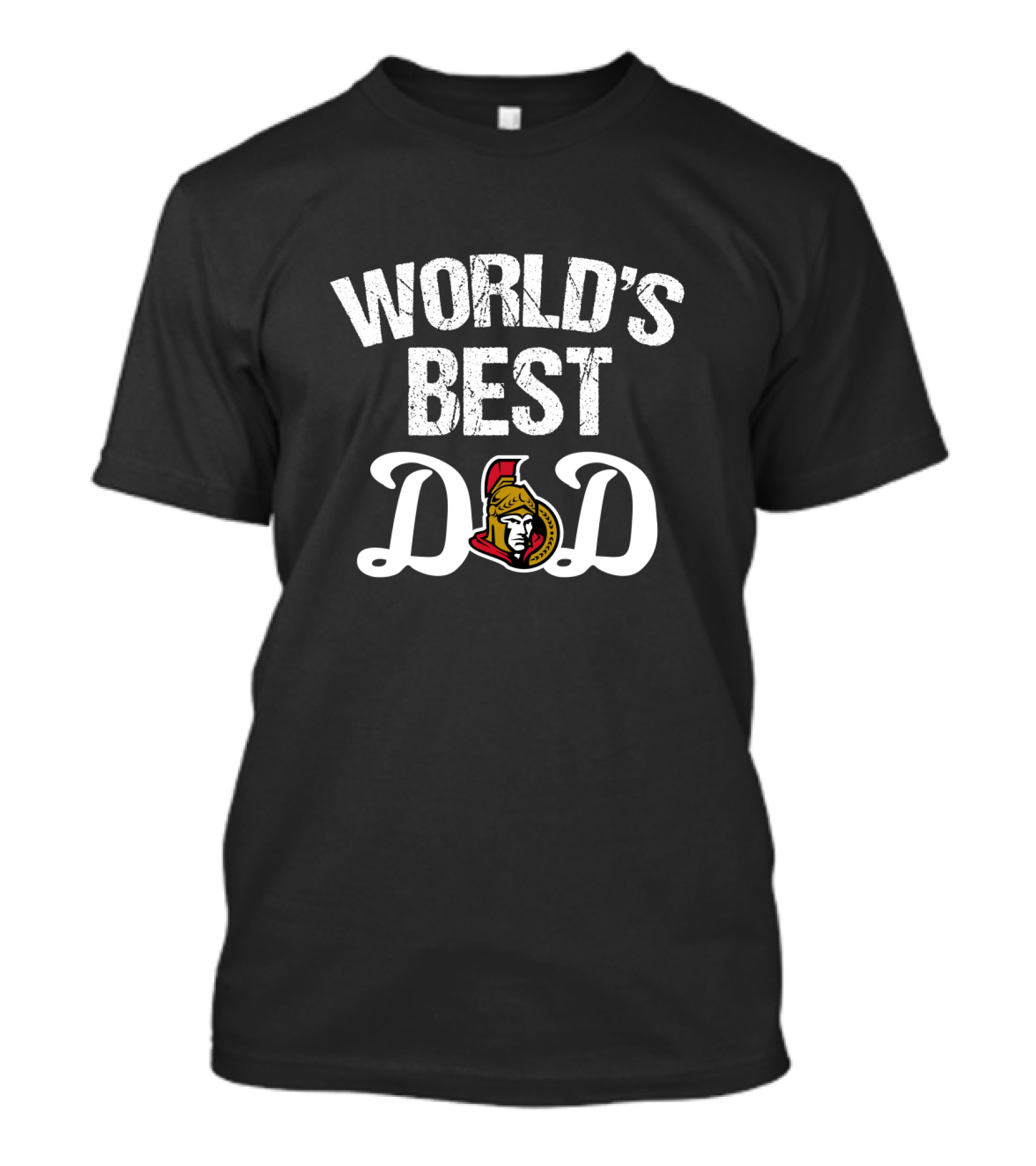 World's Best Dad Ottawa Senators T-Shirt