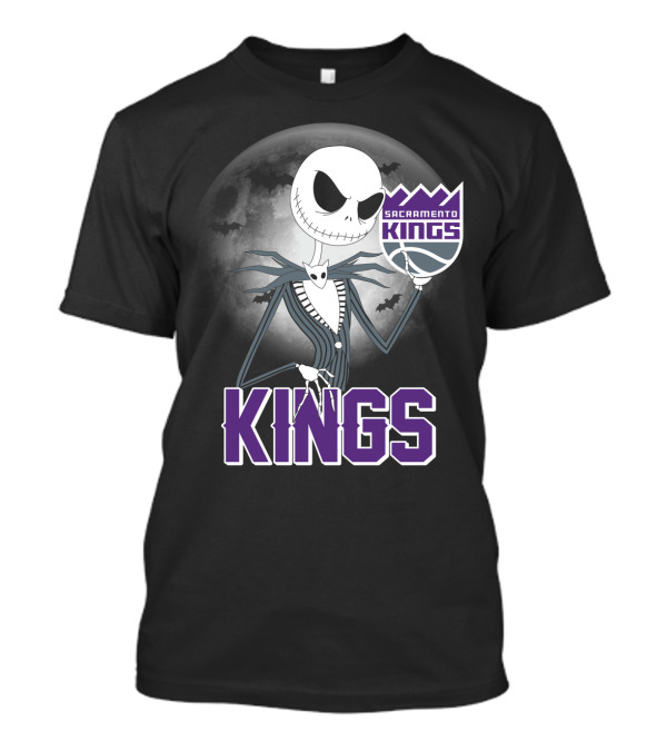 Kings Halloween Jack Skellington Sacramento T-Shirt