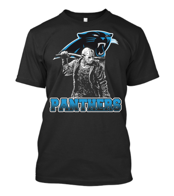 Panthers Jason Voorhees Carolina Fans T-Shirt
