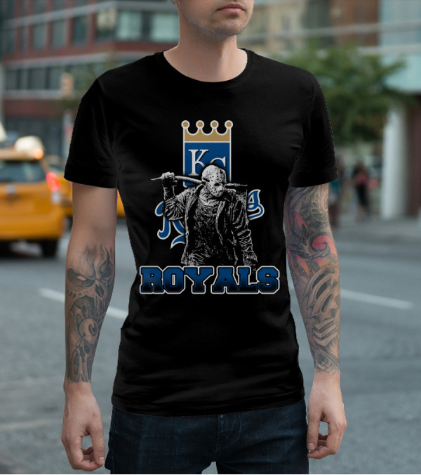 Kansas City Royals Fans Jason Voorhees Mashup T-Shirt