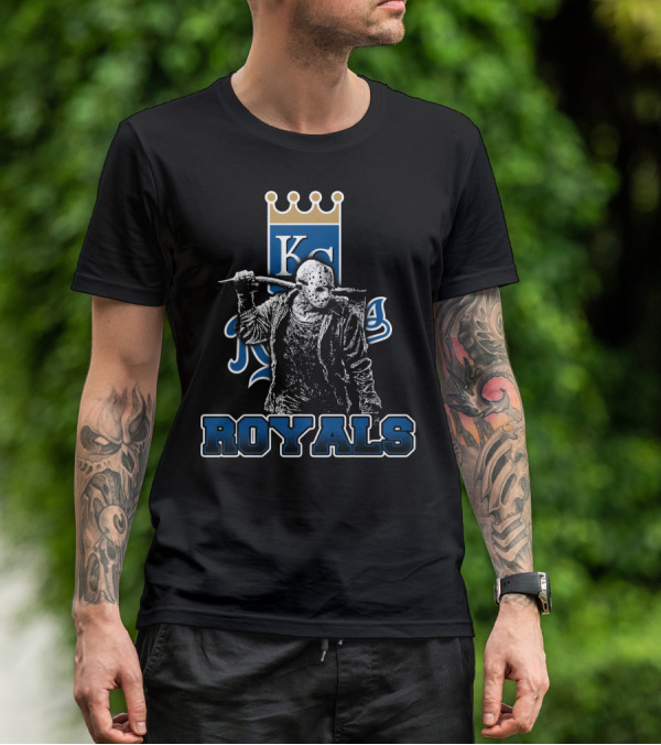 Kansas City Royals Fans Jason Voorhees Mashup T-Shirt