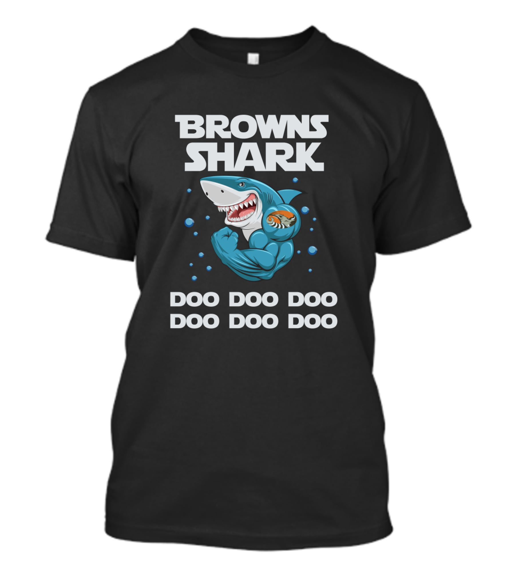 Browns Shark Doo Doo Doo Shirt Cleveland Football T-Shirt