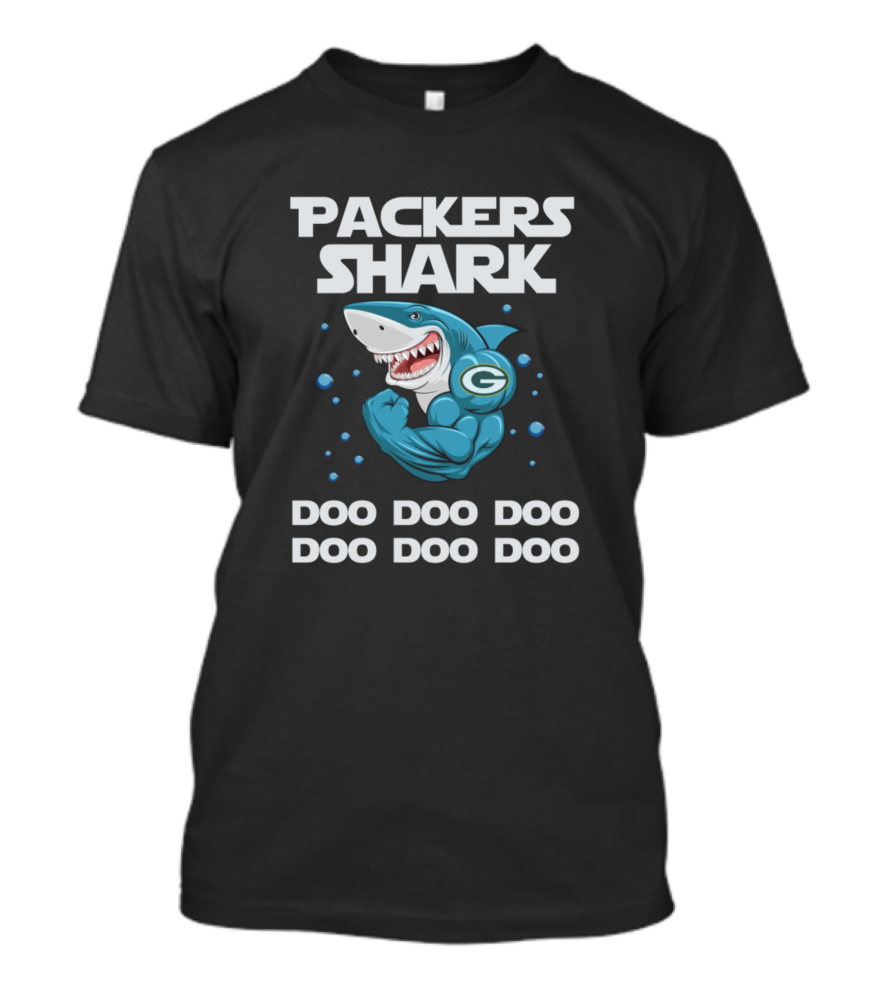 Packers Shark Doo Doo Doo Doo Doo Doo T-Shirt