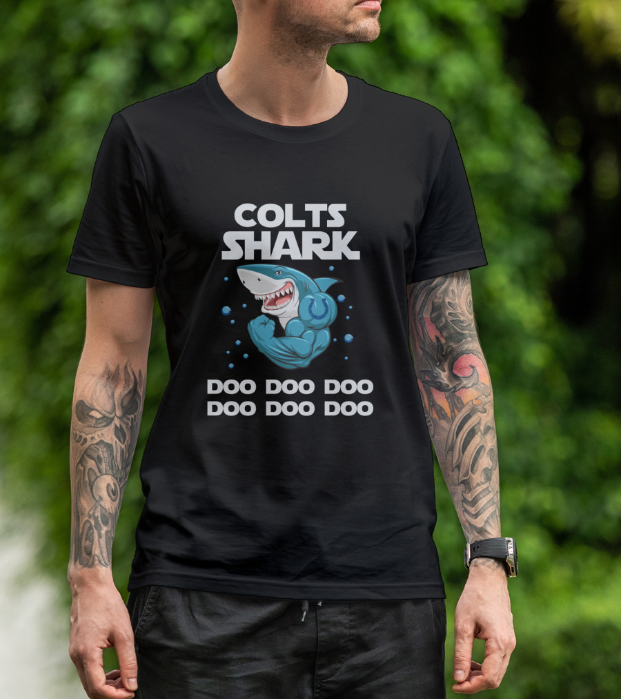 Colts Shark Doo Doo Doo Doo Doo Doo Indianapolis Colts T-Shirt