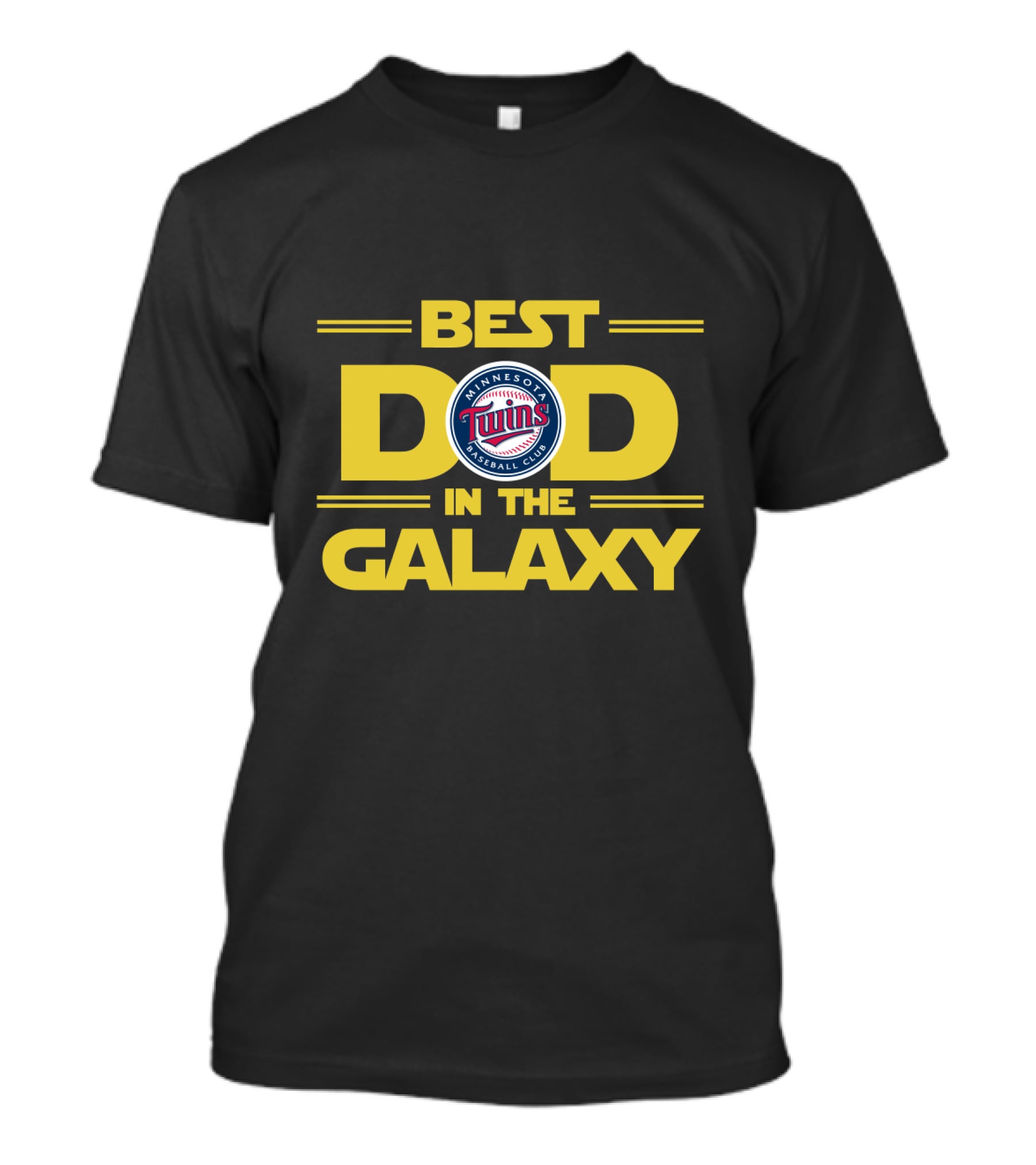 Best Minnesota Twins Baseball Club Dad In The Galaxy T-Shirt